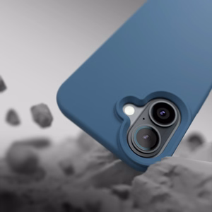 Etteri Silikoninis Mag dėklas for iPhone 17 tamsiai mėlynas