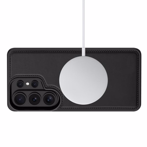 Tech-Protect Wallet MagSafe dėklas skirtas Samsung Galaxy S26 Ultra - matinė juoda