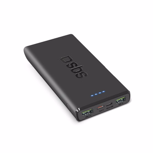 Išorinė baterija SBS TTBB10000FASTPD20K 10000 mAh 20W su Power Delivery - juoda