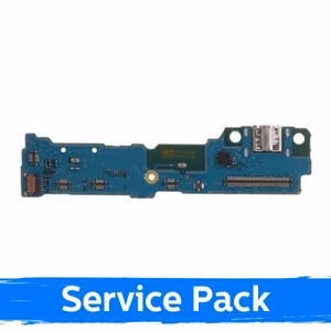 Charging Port Compatible With Samsung T810 / T815 Tab S2 9.7'' With Flex / Plata (Service Pack)