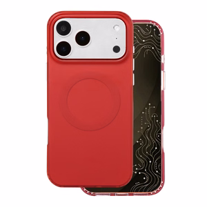 Tecto Shield Mistiq Mag dėklas, skirtas iPhone 17 Pro Max 6,9" / 18 Pro Max 6,9", raudonas