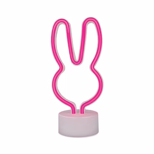 Neon LED on stovas RABBIT rožinis USB-C FSC-10 Forever Light