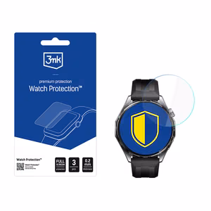 3mk Watch Protection FlexibleGlass hibridinis stiklas išmaniajam laikrodžiui Huawei Watch GT 6 46 mm