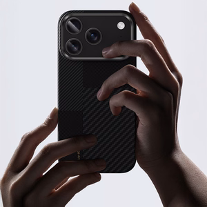 Benks Montage Magnetinė Armor Air Kevlar Dėklas Metalinis Rėmas 600D+1500D (MB68) ant Iphone 17 Air - juodas