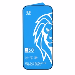 Grūdintas stiklas Tel Protect 10X AR 3.0 AntiReflective Titanium skirtas Iphone 17 Pro (vokas)