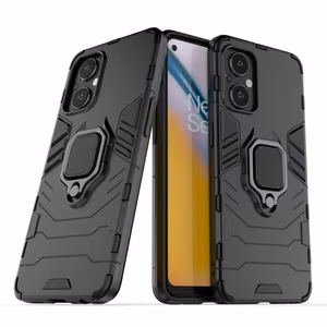 Ring Armor прочный гибридный чехол + магнитный держатель для OnePlus Nord N20 5G чёрный
