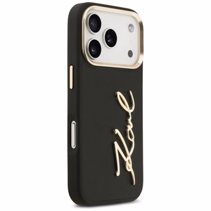 Karl Lagerfeld Karl Script Logo чехол iPhone 17 Pro - черный