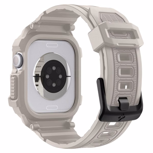 SPIGEN RUGGED ARMOR dėklas ”PRO” V2 APPLE WATCH 10 / 11 (46 MM) DUNE BEIGE