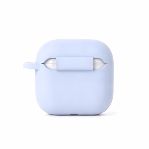 Etteri silikoninis dėklas, skirtas AirPods 4 šviesiai mėlynas