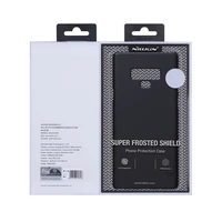 Nillkin Super Frosted Shield tvirtinamas dėklas Samsung Galaxy A42 5G juodas
