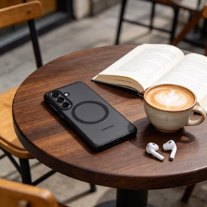 Tech-Protect MagPeak MagSafe dėklas for Samsung Galaxy S26+ - juodas