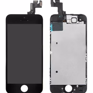 Ekranas Apple iPhone 5S/SE su lietimui jautriu stikliuku juodas Tianma