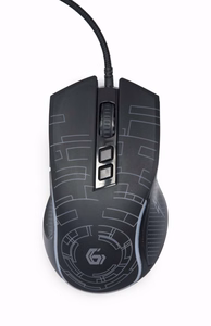 Gembird MUSG-RGB-01 pelė dešiniarankiams USB Type-A 3600 DPI