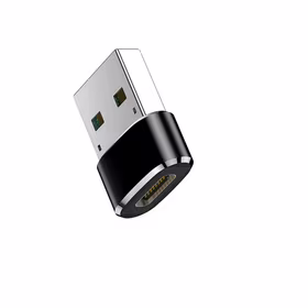 Adapteris USB-C - USB juodas bulk
