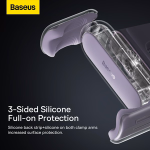 Baseus Steel Cannon Laikiklis automobiliui su oro ventiliacijos tvirtinimu (SUGP000005) violetinis