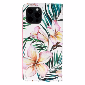 Smart Book Flower dėklas telefonui Iphone 13 Dizainas 1