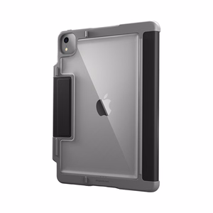 STM Dux Plus patikimas MIL-STD-810G dėklas su Apple Pencil laikikliu, skirtas iPad Air 11 M3 2025 / M2 2024 / iPad Air 10.9 5-4 kart. 2022-2020, juodas