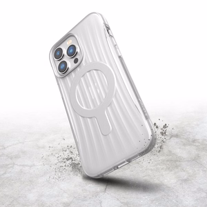 Raptic X-Doria Clutch dėklas iPhone 14 Pro Max su Magnetine galinė permatoma danga