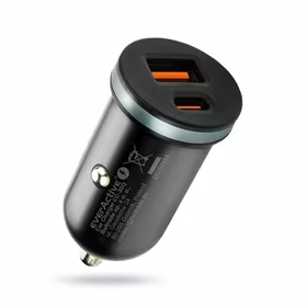 everActive CC-30Q automobilinis įkroviklis su USB QC3.0 ir USB-C PD 35 W lizdu