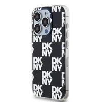 DKNY IML languotas mono raštas dėklas telefonui iPhone 15 Pro Max - juodas