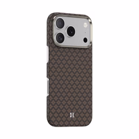"Benks" magnetinis šarvas "Air Armor Grid Kevlar Case Metal Frame 600D (A070) for Iphone 17 Pro Max gold