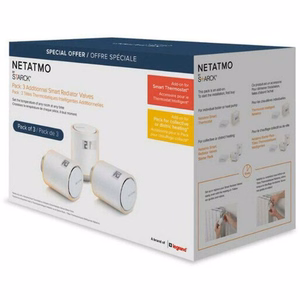 Netatmo NBU-NAV 3 termostatinių ventilių rinkinys