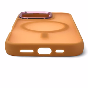 Wozinsky Mados dėklas Magnetinis Samsung Galaxy S25 - Oranžinis