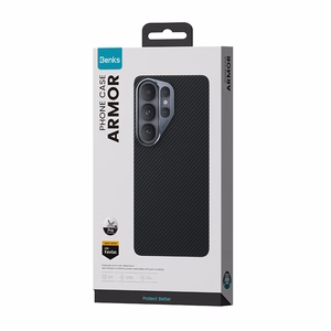 Benks Magnetic Armor Pro Kevlar dėklas metalinis rėmas 600D G049 skirtas Samsung Galaxy S26 Plus juodas