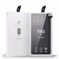 Dux Ducis Fino dėklas Xiaomi 13 Pro su silikoniniu rėmeliu pilkas