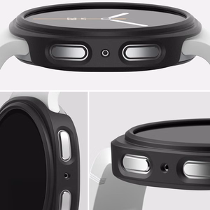 Ringke Slim 2 rinkinys dėklas Samsung Galaxy Watch 8 40mm - skaidrus-matinis juodas