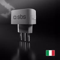 Adapteris iš IT sieninio kištuko į universalų kištuką