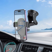 Automobilinis telefono laikiklis Borofone BH93 (dashboard) juodas