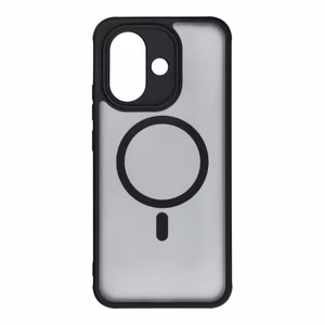 Su MagSafe suderinamas dėklas Full Matte Mag Cover Xiaomi Redmi Note 17 4G / 5G, juodas