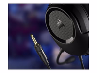 CORSAIR HS35 v2 žaidimų ausinės raudonos