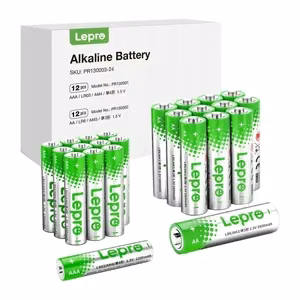 LEPRO 130003-24 AA/AAA Alkaline Batteries, 24-Pack