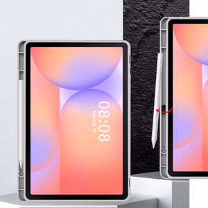 Tech-Protect SmartCase Pen dėklas Samsung Galaxy Tab S9 11.0 / S9 FE / S10 FE / S10 Lite 10.9 pilkas