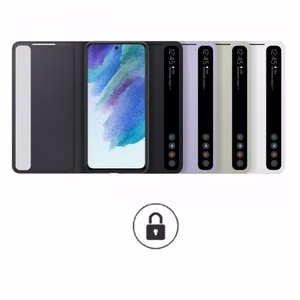 Чехол "Smart Clear View Cover" для Samsung G980 S20 белый OEM