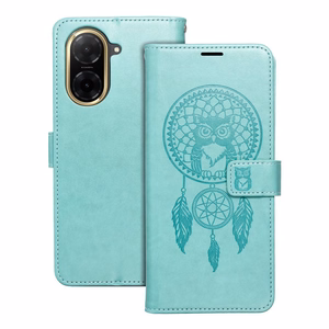 MEZZO knyginis dėklas telefonui XIAOMI Redmi A5 (173,3 x 79,4 x 8,26) sapnų gaudyklė žalia
