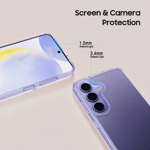 Tech-Protect FlexAir Hybrid dėklas Samsung Galaxy S25 Edge – skaidrus