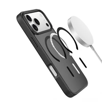 Dux Ducis Yind iPhone 17 Pro dėklas suderinamas su MagSafe - juodas