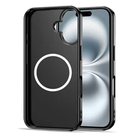 Tech-Protect Lamano MagSafe dėklas iPhone 16 rudai violetinis