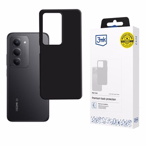 3mk Matinis dėklas "Xiaomi Redmi 15 5G" - juodas