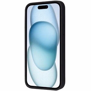 Audi Sintetinės odos dėklas telefonui su Magnetine iPhone 15 Plus/14 Plus - rudas