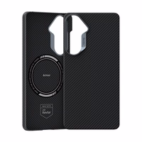 Benks Magnetic Armor Air Kevlar Dėklas Metal Frame 600D (J049) for Samsung Galaxy S26 Plus juodas