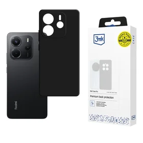 3mk Matt Case Pro dėklas telefonui Xiaomi Redmi Note 14 4G - matinės juodas