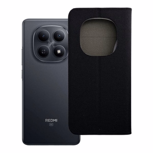 SENSITIVE knygutės dėklas XIAOMI Redmi Note 15 PRO 5G juodas