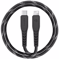 ENERGEA Laidas Nyloflex USB-C - LightningC94 MFI 3m juodas/black
