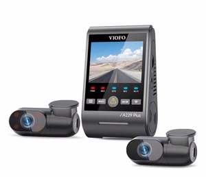 Viofo A229 Plus 3CH-G – 3 kanalų GPS vaizdo registratorius