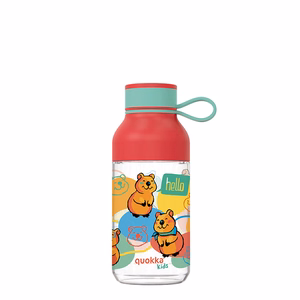 Бутылка для воды Quokka Ice Kids with Strap из Ecozen, 430 мл, Happy Quokka