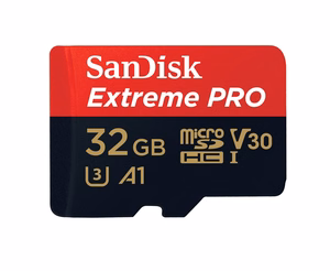 Sandisk Extreme Pro atminties kortelė 32 GB MicroSDHC Klasės 10 UHS-I